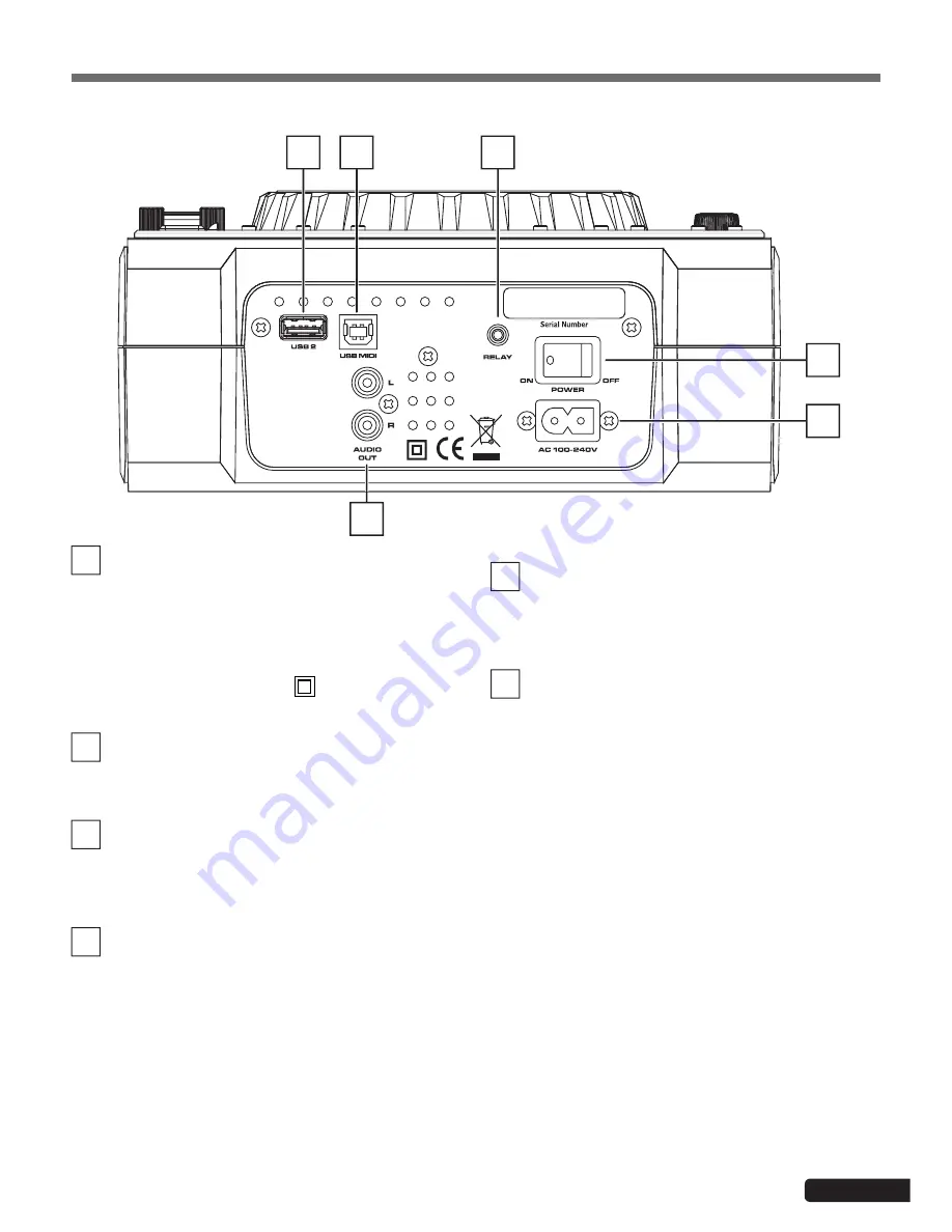 audiophony CDX6 Operating Instructions Manual Download Page 13