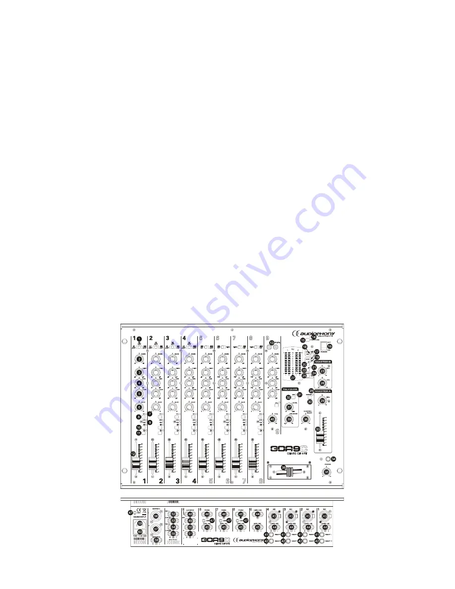 audiophony GOA9C User Manual Download Page 18