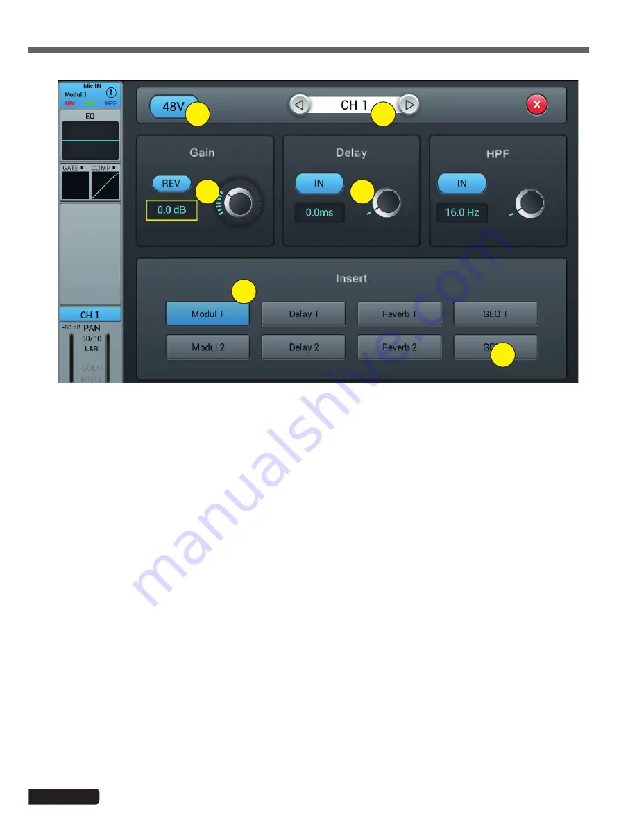 audiophony LIVEtouch20 User Manual Download Page 8