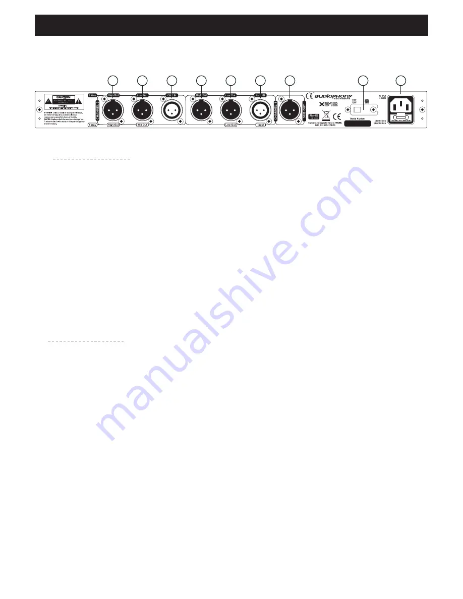 audiophony X312 Скачать руководство пользователя страница 6