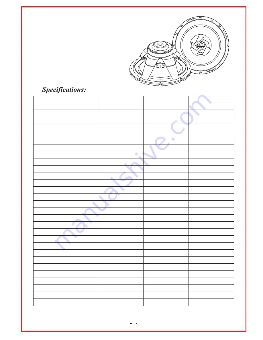 Audiopipe TS-PC10 User Manual Download Page 5