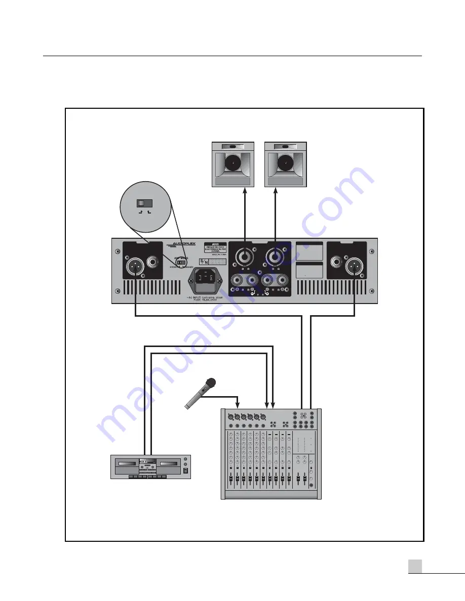 Audioplex HD-100 Operating Manual Download Page 9