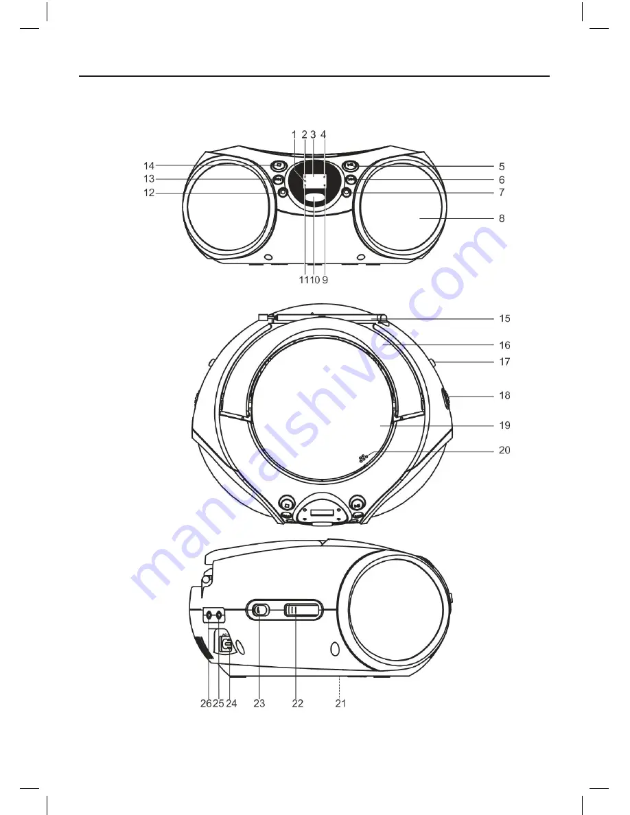 AudioSonic 42373117 User Manual Download Page 5