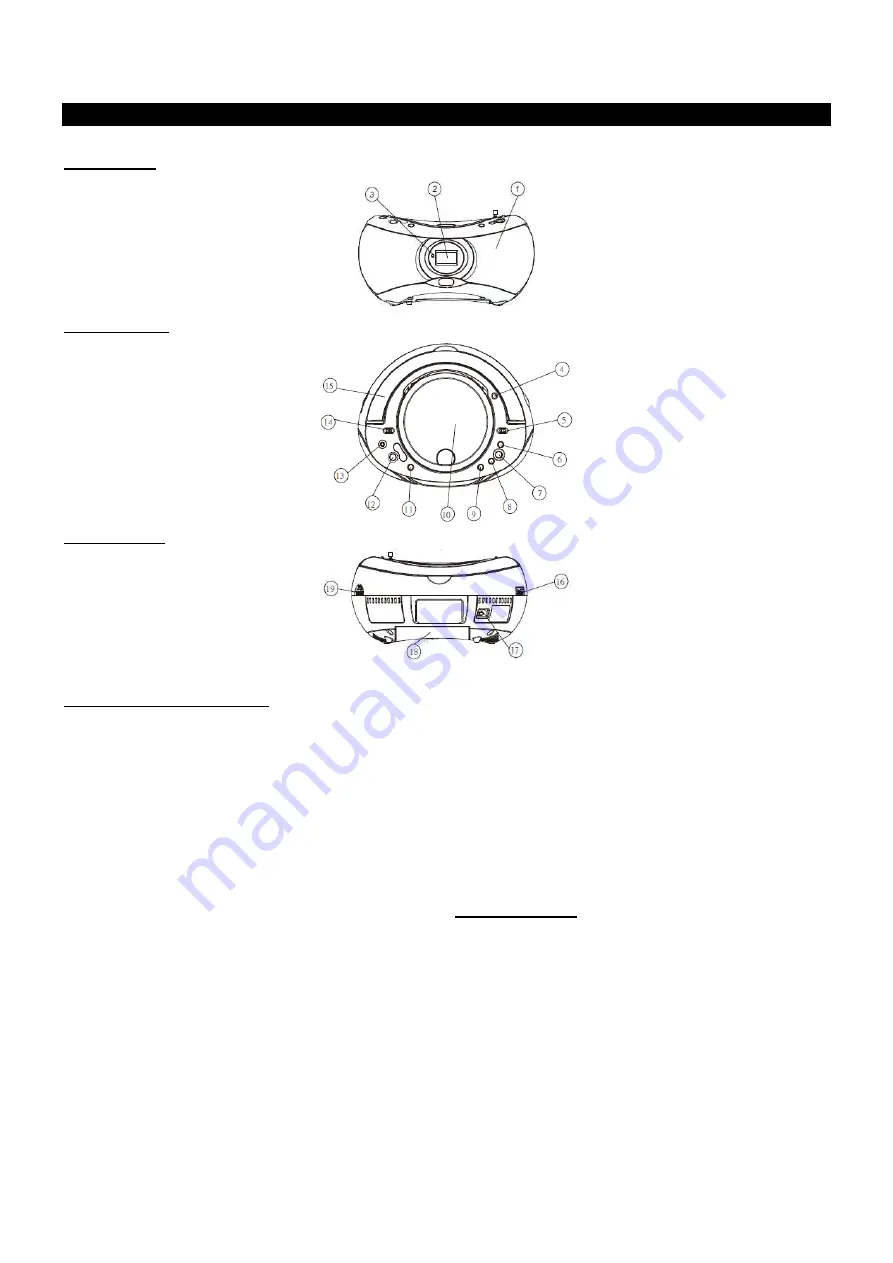 AudioSonic CD-1576 Instruction Manual Download Page 42