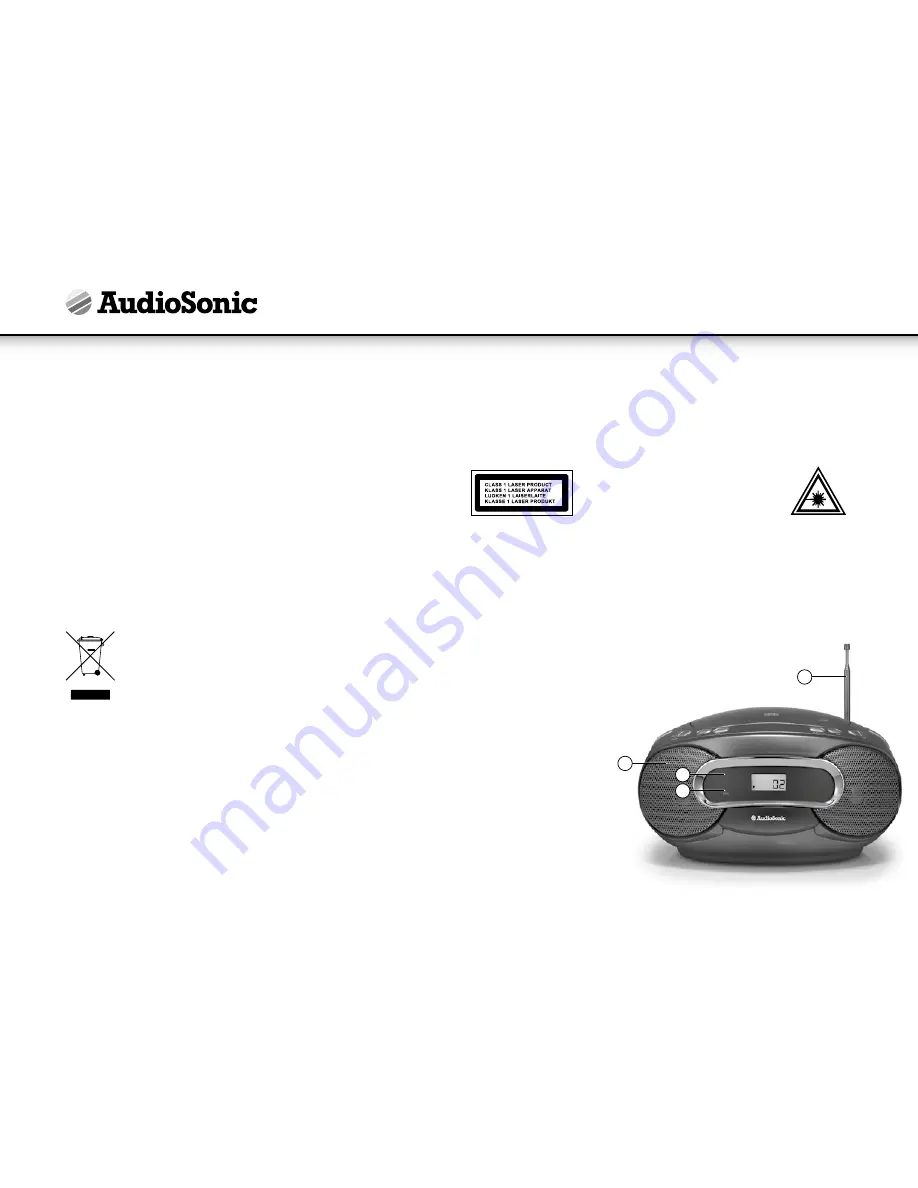 AudioSonic CD-1580 Скачать руководство пользователя страница 10