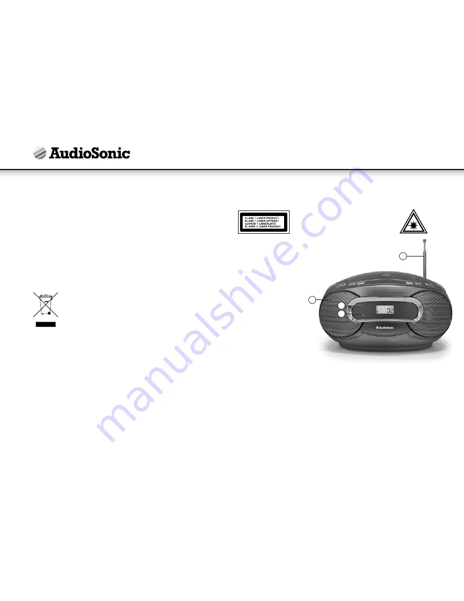 AudioSonic CD-1580 Скачать руководство пользователя страница 16