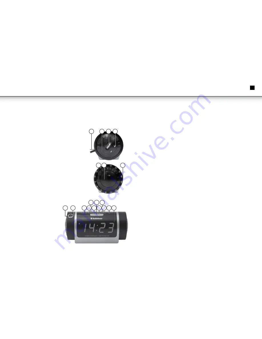 AudioSonic CL-1485 Instruction Manual Download Page 23