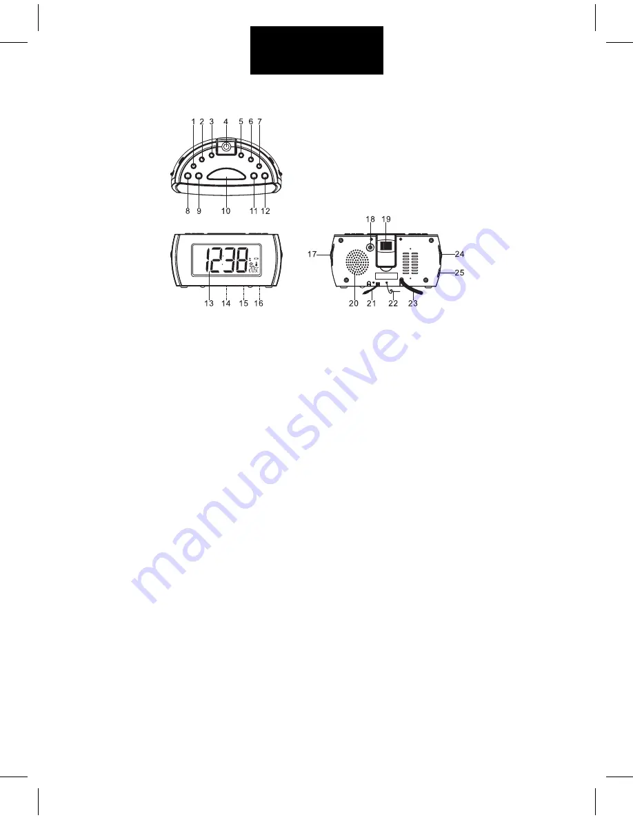 AudioSonic CL-1486 Скачать руководство пользователя страница 21