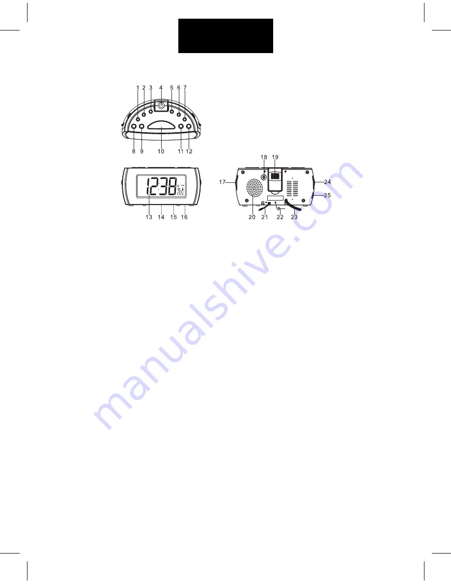 AudioSonic CL-1486 Instruction Manual Download Page 27