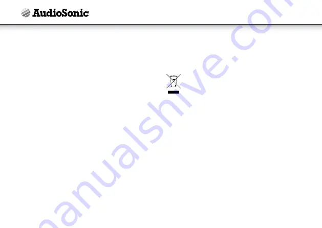 AudioSonic CL-1488 Instruction Manual Download Page 18