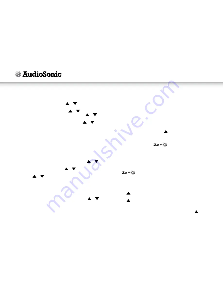 AudioSonic CL-1489 Instruction Manual Download Page 4