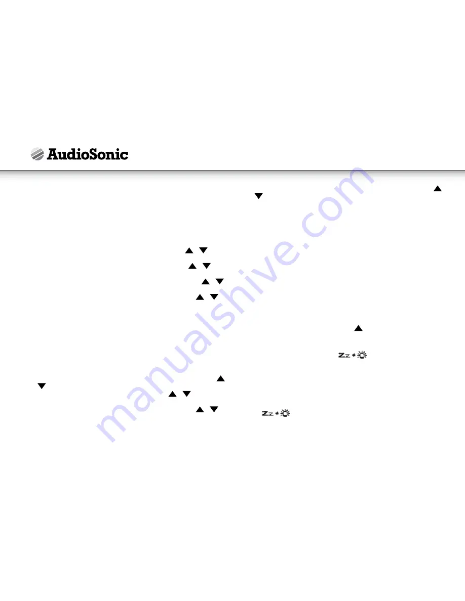 AudioSonic CL-1489 Instruction Manual Download Page 32