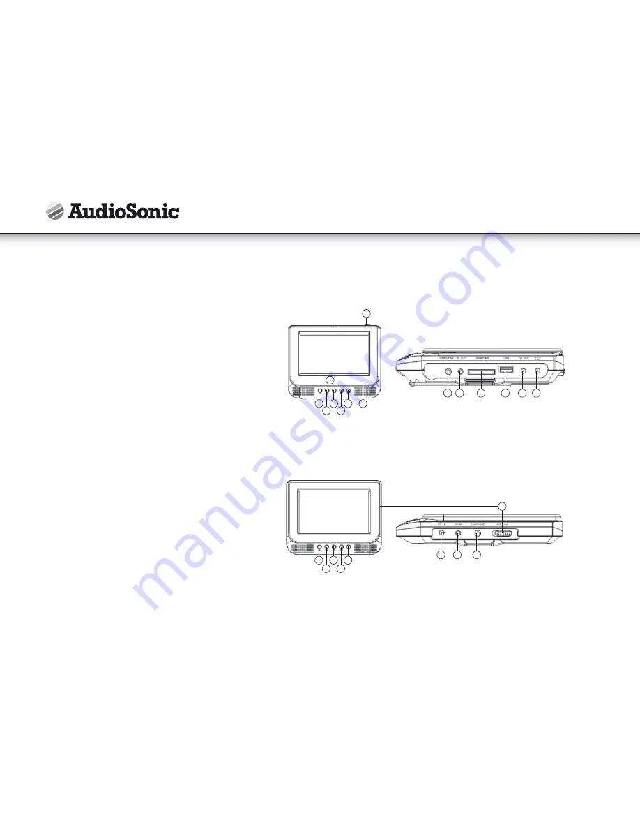 AudioSonic DV-1823 Instruction Manual Download Page 4