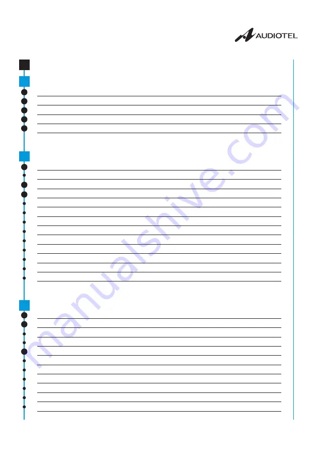 Audiotel CELLINE AS User Manual Download Page 9