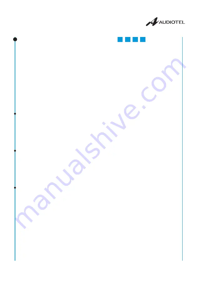 Audiotel CELLINE AS User Manual Download Page 105