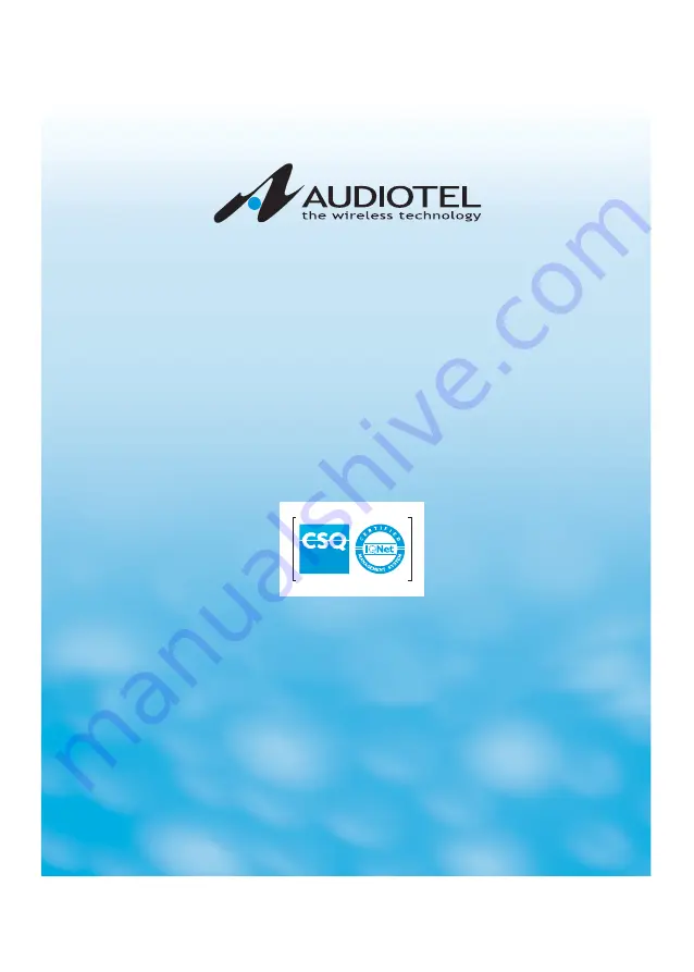 Audiotel CELLINE AS User Manual Download Page 122