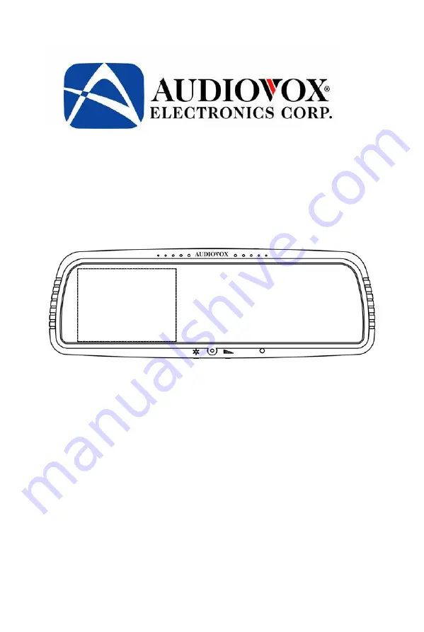 Audiovox Electronics RVMPKG4 Скачать руководство пользователя страница 1