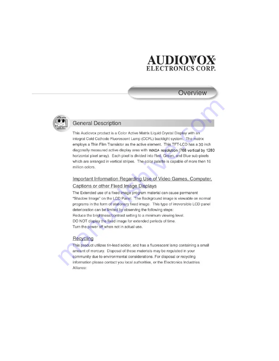 Audiovox 1287081B Owner'S Manual Download Page 4