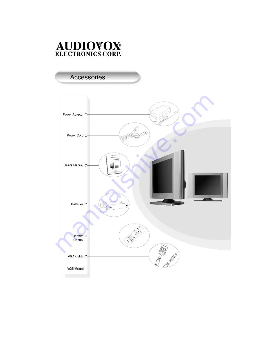 Audiovox 1287081B Owner'S Manual Download Page 7