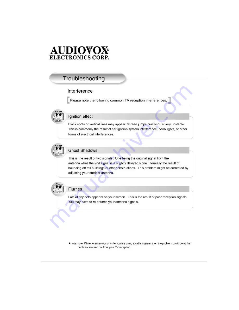 Audiovox 1287081B Owner'S Manual Download Page 35