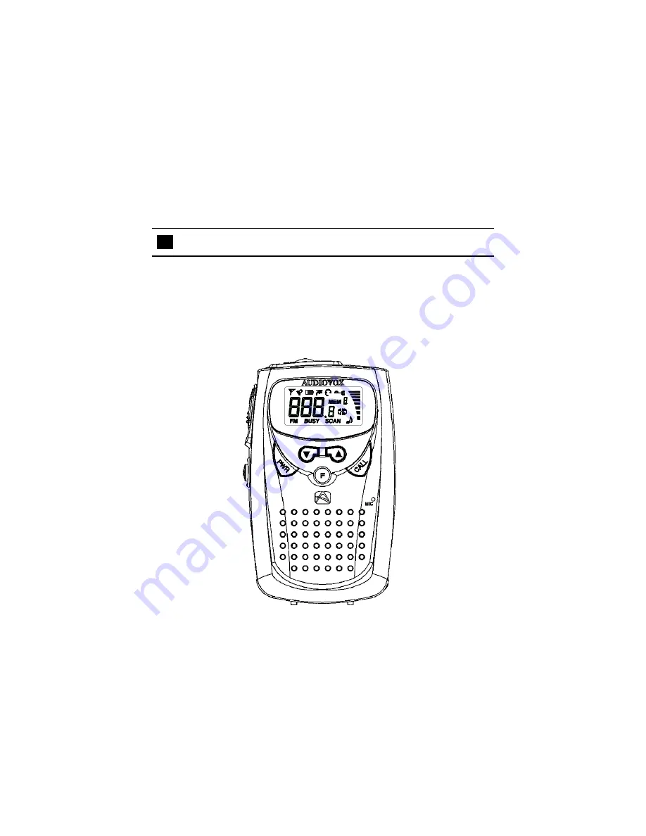 Audiovox 560FM - FRS - Radio Owner'S Manual Download Page 3