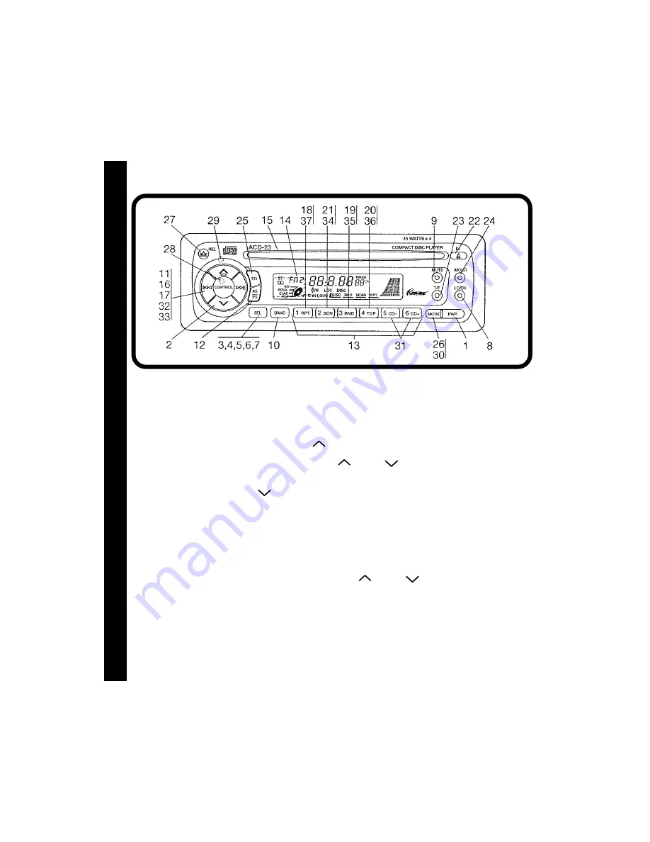 Audiovox ACD-23 Owner'S Manual Download Page 6