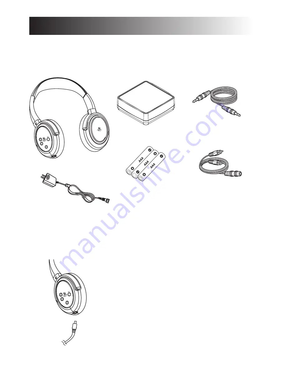 Audiovox AWD210 - Acoustic Research - Headphones Скачать руководство пользователя страница 4