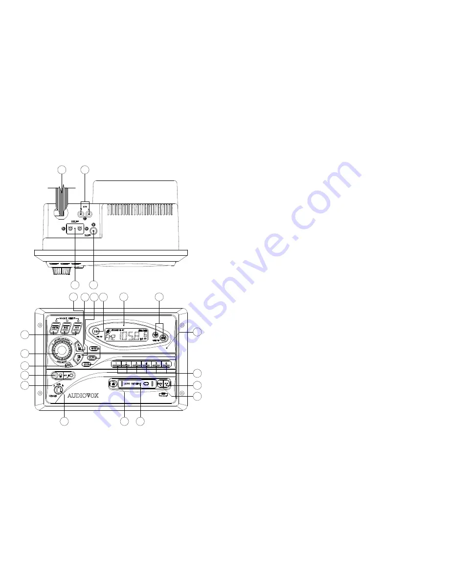 Audiovox AWM820 Скачать руководство пользователя страница 3