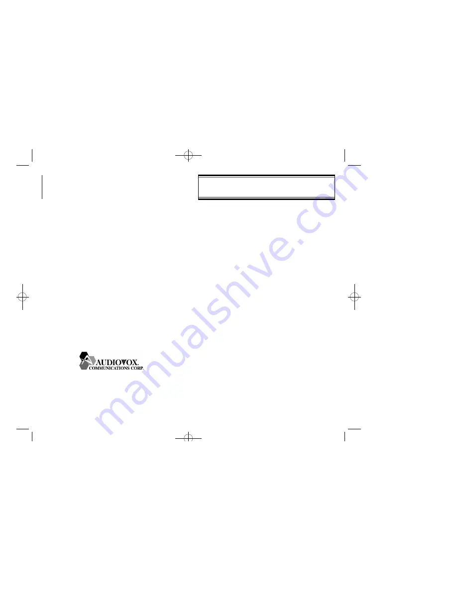 Audiovox CDM-135 User Manual Download Page 56