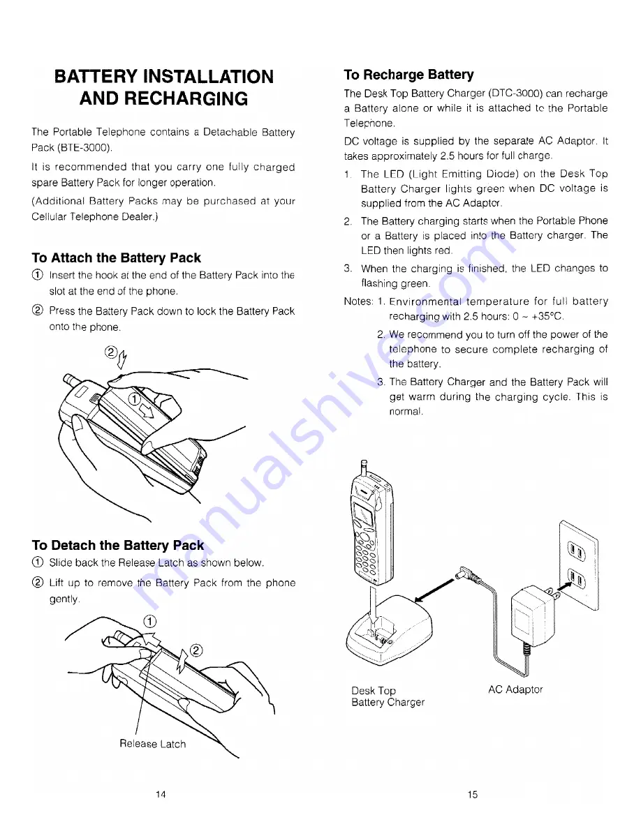 Audiovox CDM-3000 Owner Operating Instructions Download Page 8