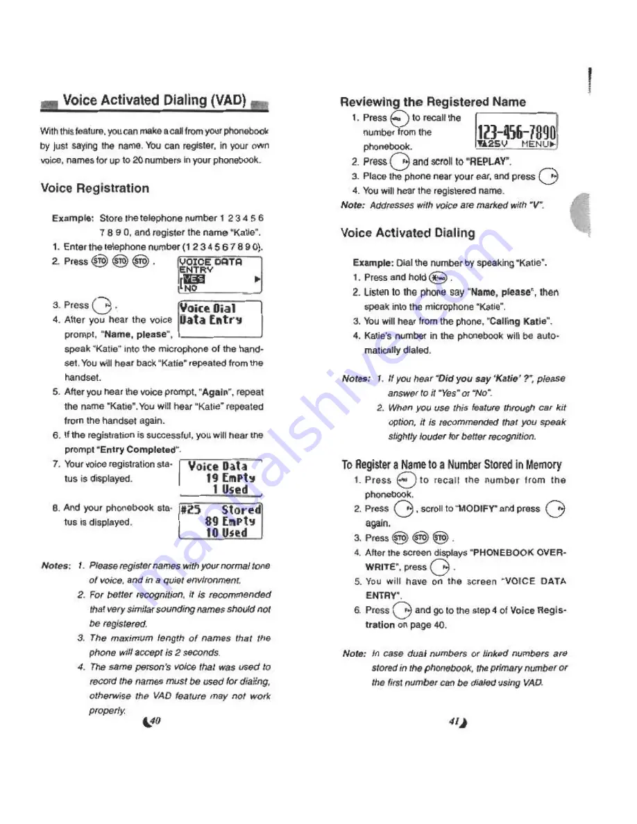 Audiovox CDM-9000 Owner'S Operating Manual Download Page 21