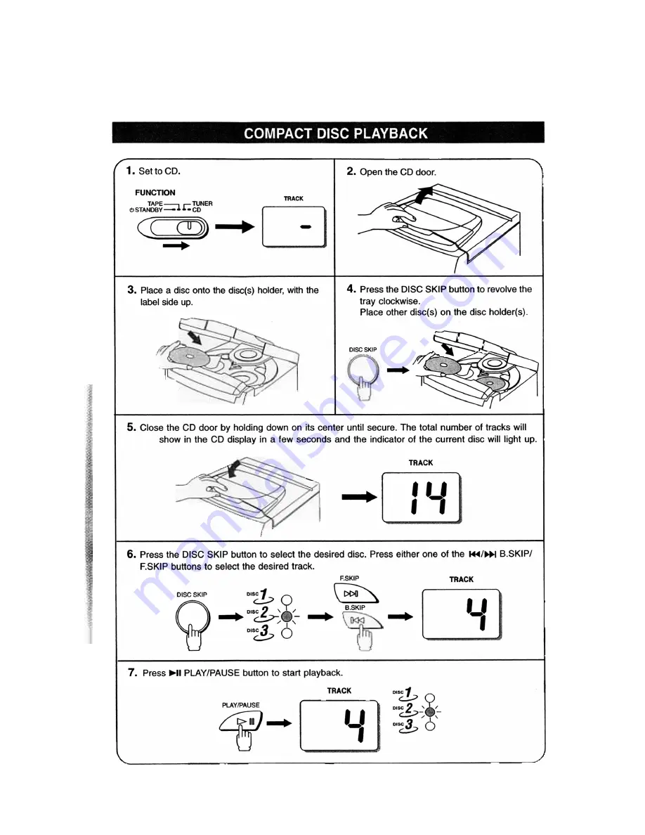 Audiovox CE405 Operating Instructions Manual Download Page 8