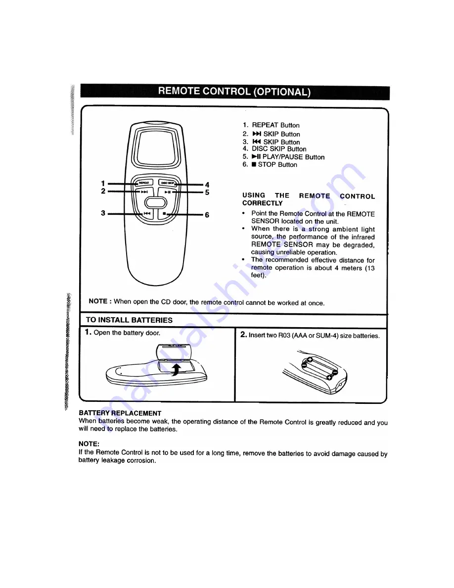 Audiovox CE405 Скачать руководство пользователя страница 16