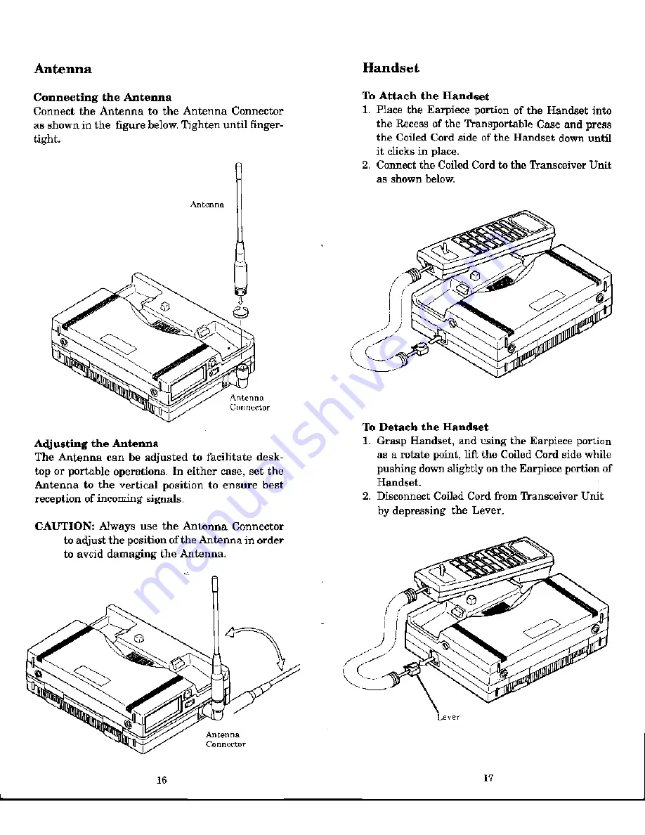 Audiovox CTR-1900 Скачать руководство пользователя страница 9