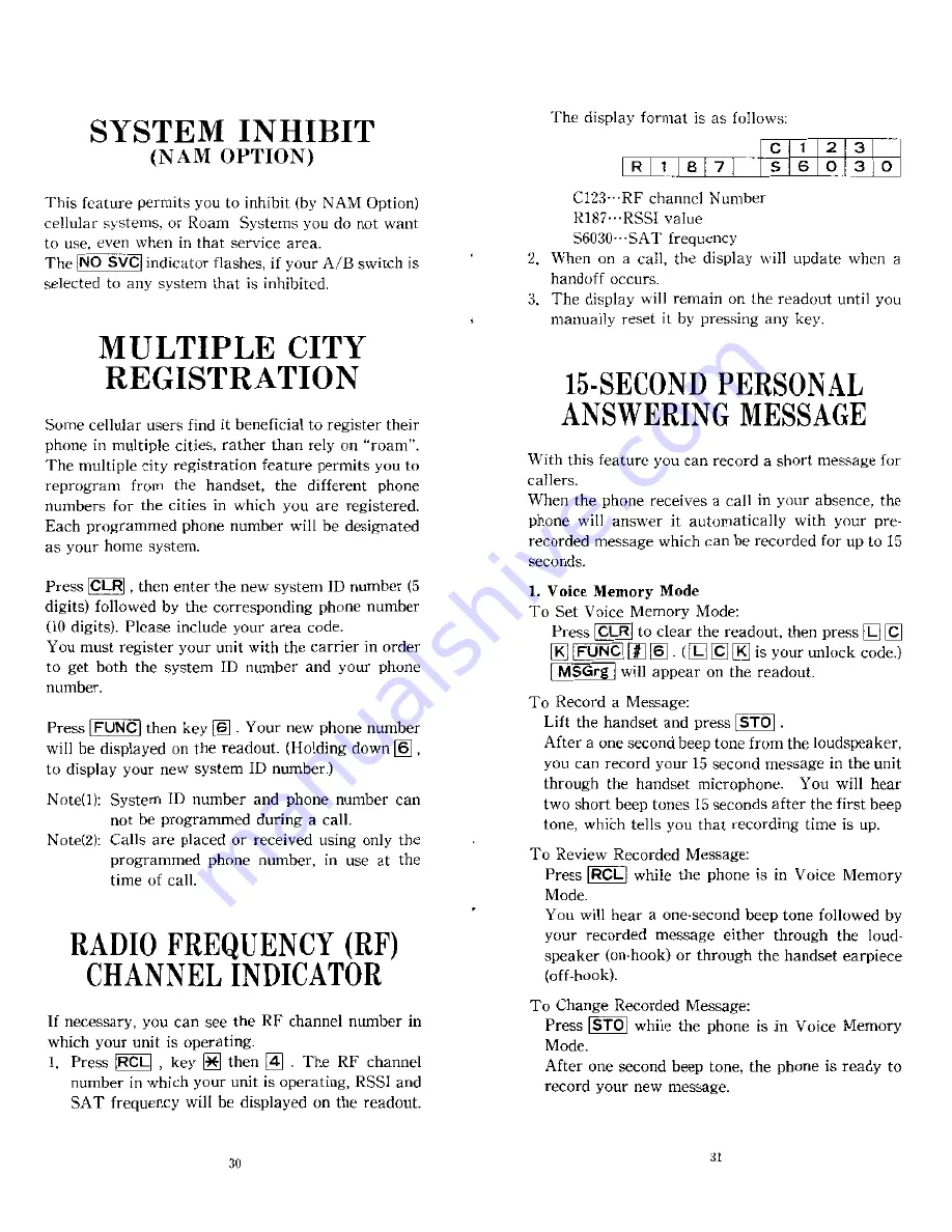 Audiovox CTX-4200 Owner Operating Instructions Download Page 16