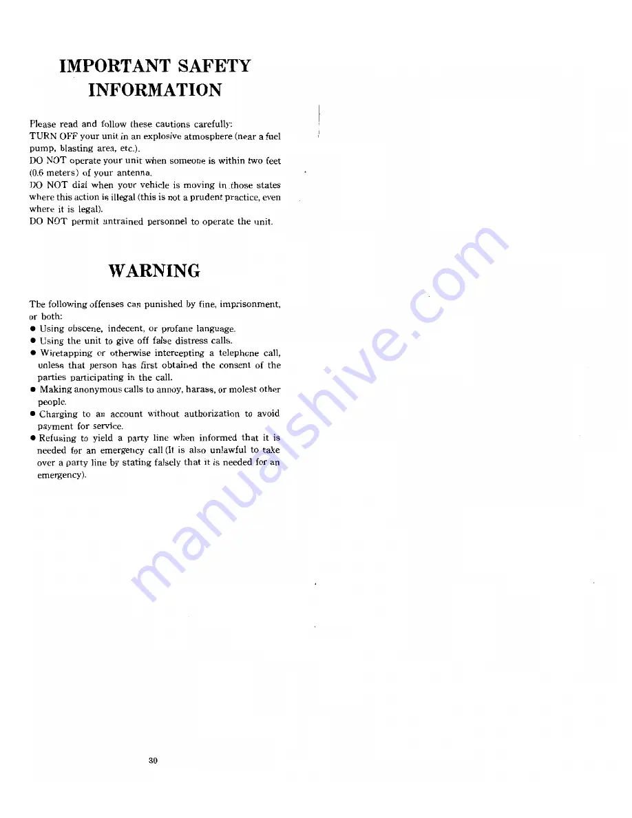 Audiovox CTX4000 Owner Operating Instructions Download Page 16