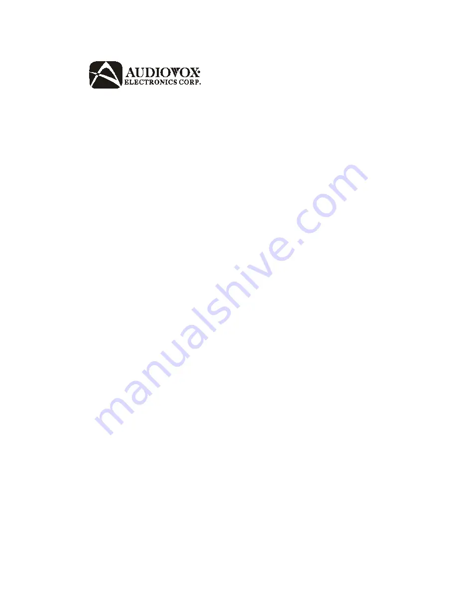 Audiovox FPE1078 Operating Instructions Manual Download Page 34