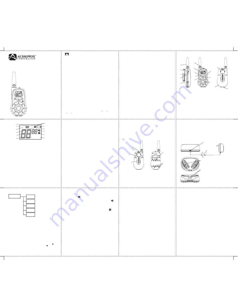 Audiovox GMRS1072CH Owner'S Manual Download Page 1