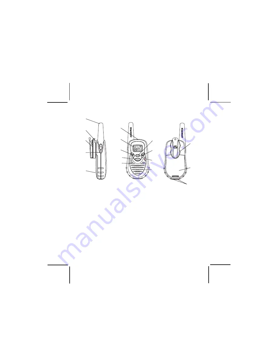 Audiovox GMRS7001 Owner'S Manual Download Page 3