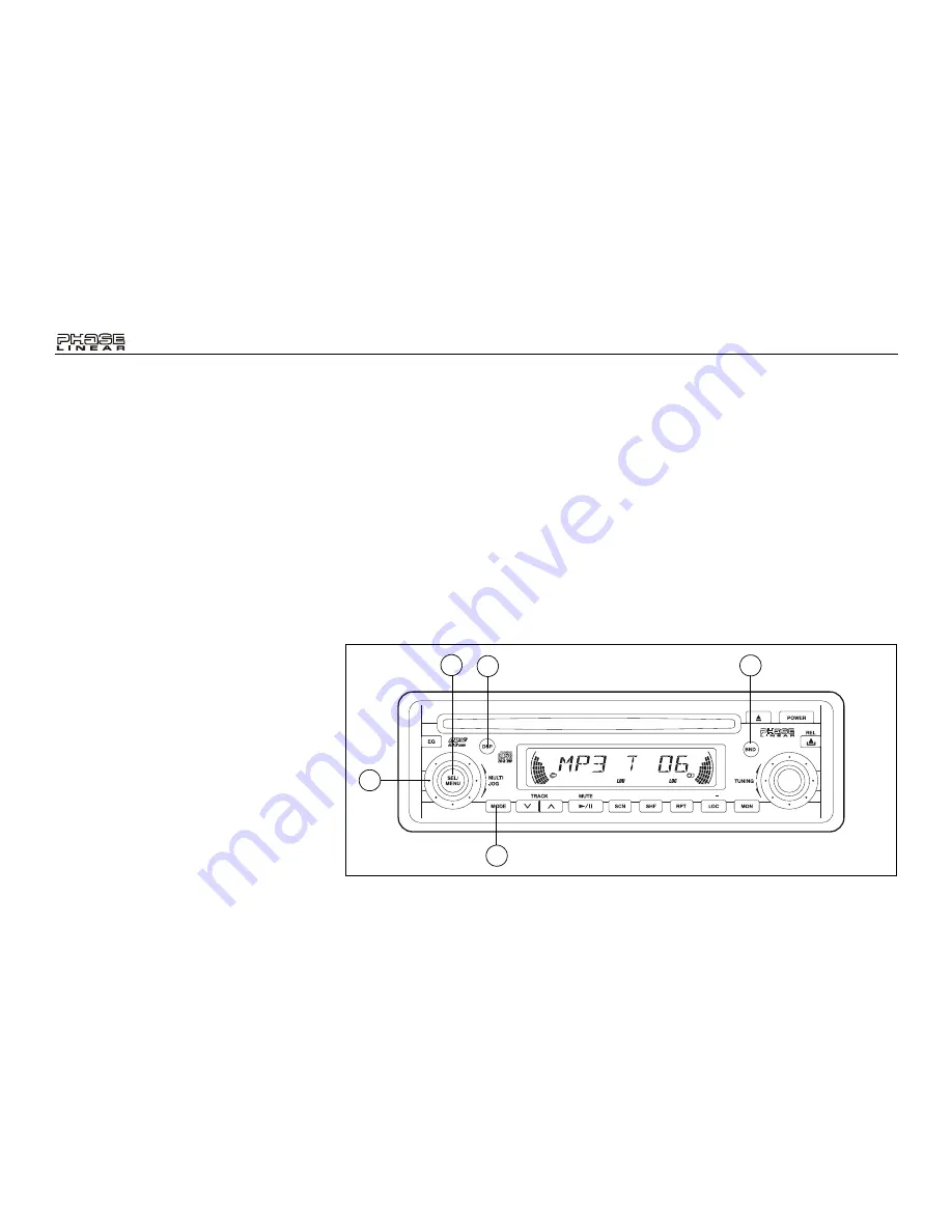 Audiovox Jensen Phase Linear PCD160U Owner'S Manual Download Page 44