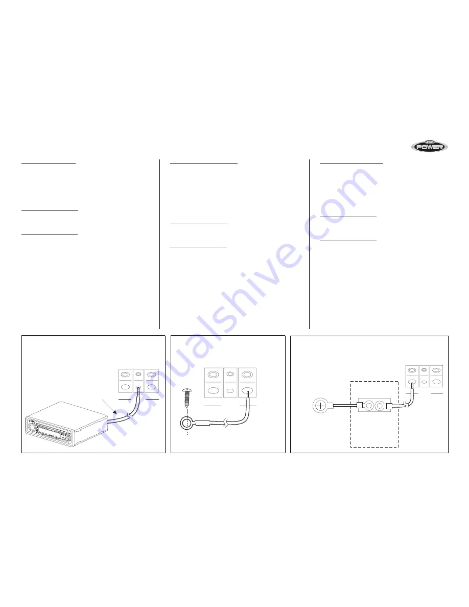 Audiovox Jensen Power JPA260 Installation And Operation Manual Download Page 7