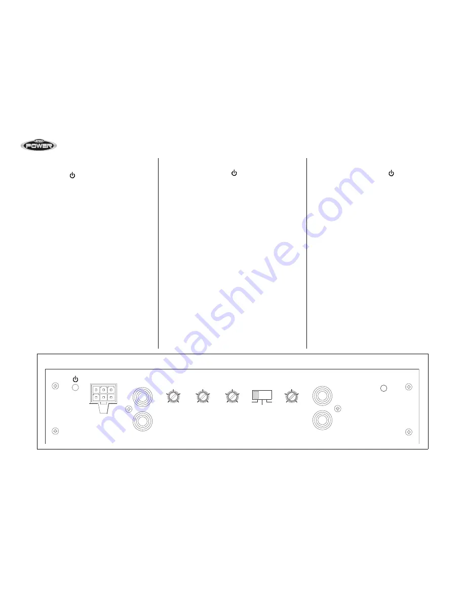 Audiovox Jensen Power JPA260 Installation And Operation Manual Download Page 10