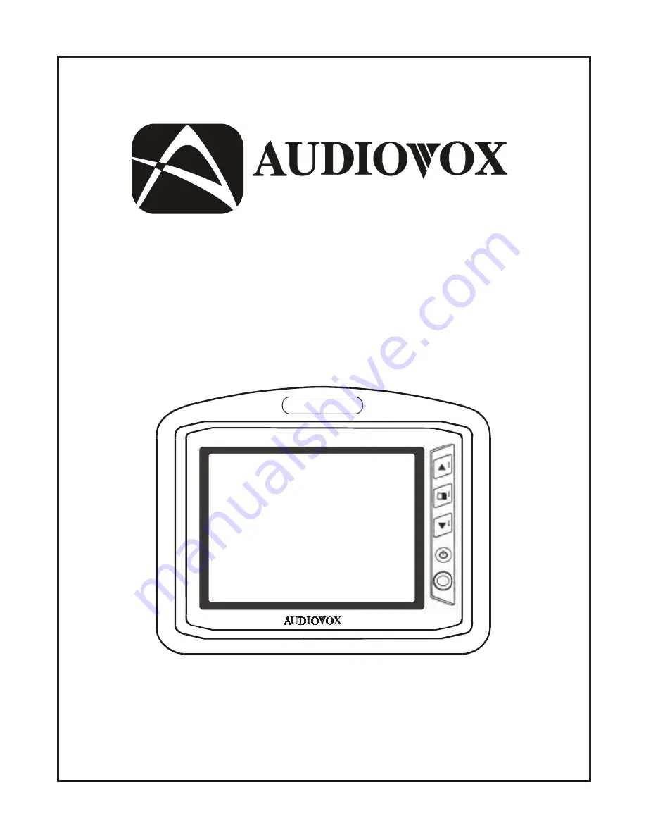 Audiovox LCM500NP Installation And Operation Manual Download Page 1