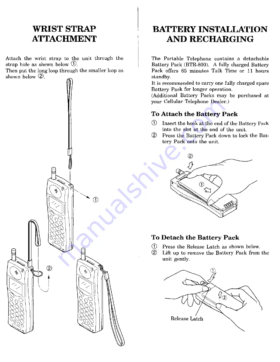 Audiovox Minivox MVX-850 Скачать руководство пользователя страница 4