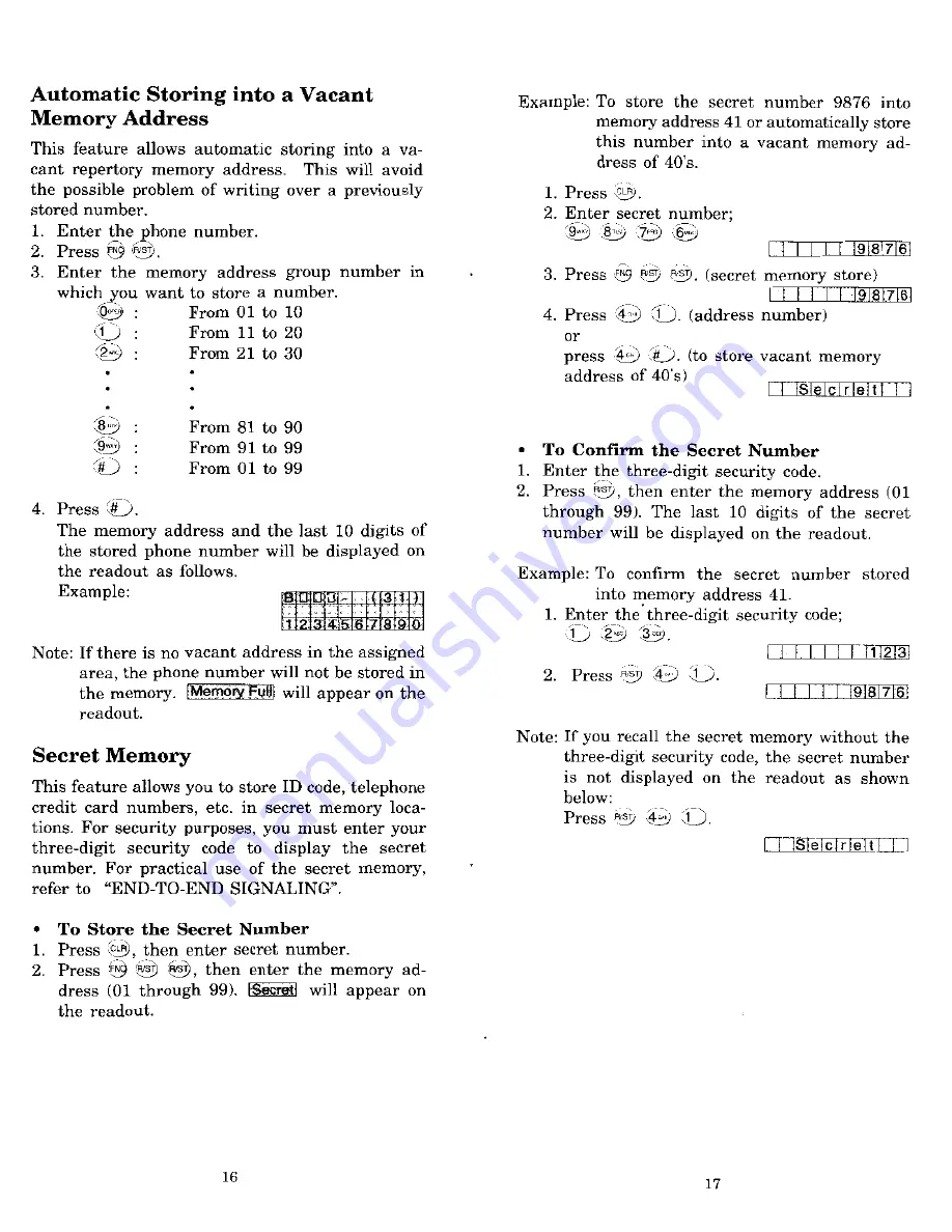 Audiovox Minivox MVX-850 User Manual Download Page 9