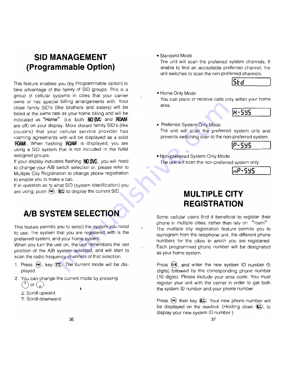 Audiovox MVX-440 Owner Operating Instructions Download Page 19