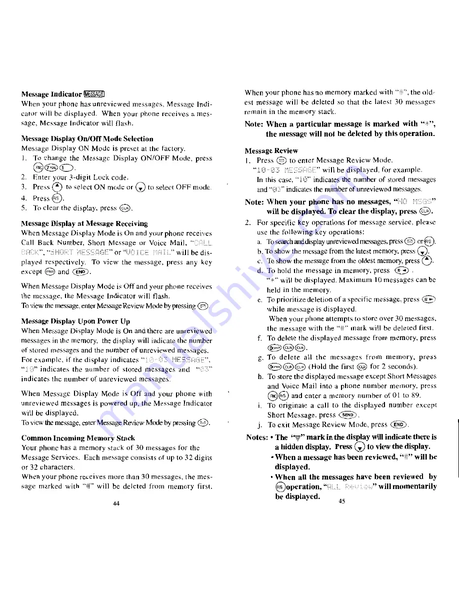 Audiovox MVX-650 Operating Instructions Manual Download Page 24