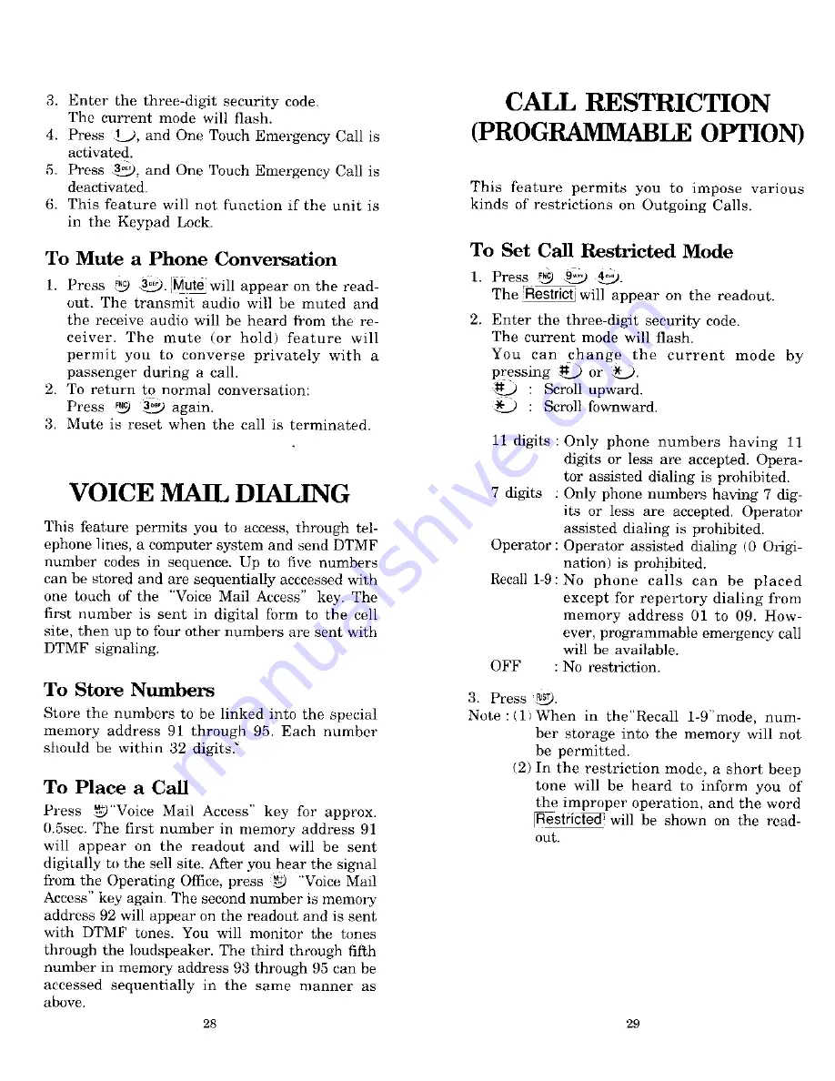 Audiovox MVX-855 Owner Operating Instructions Download Page 15