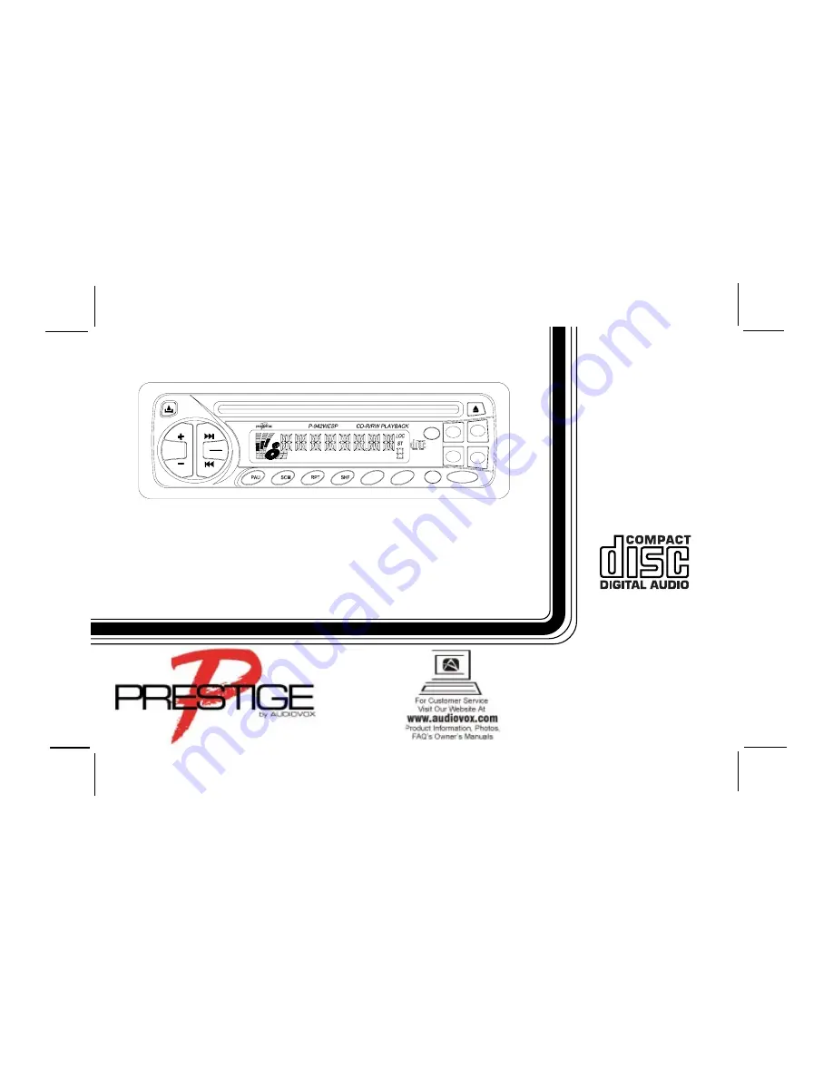 Audiovox Prestige P-942WESP Скачать руководство пользователя страница 1