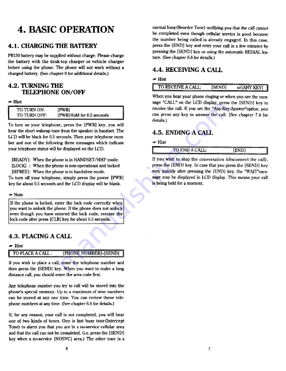 Audiovox Prestige PR130 Owner Operating Instructions Download Page 4